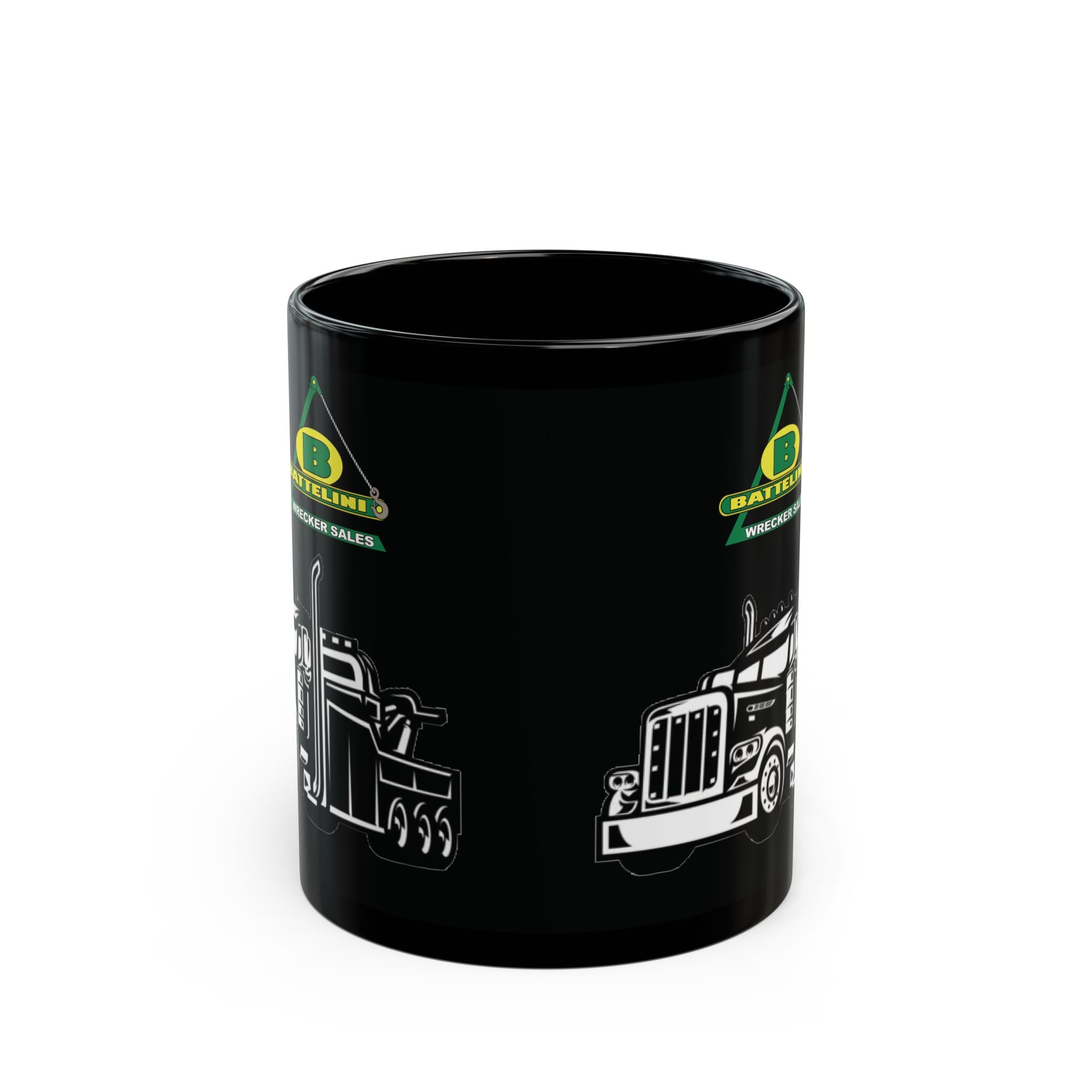 Battelini Trucker Mug - Classic Coffee Cup for Drivers, Perfect Gift for Holidays, Travel, and Work, 11oz or 15oz
