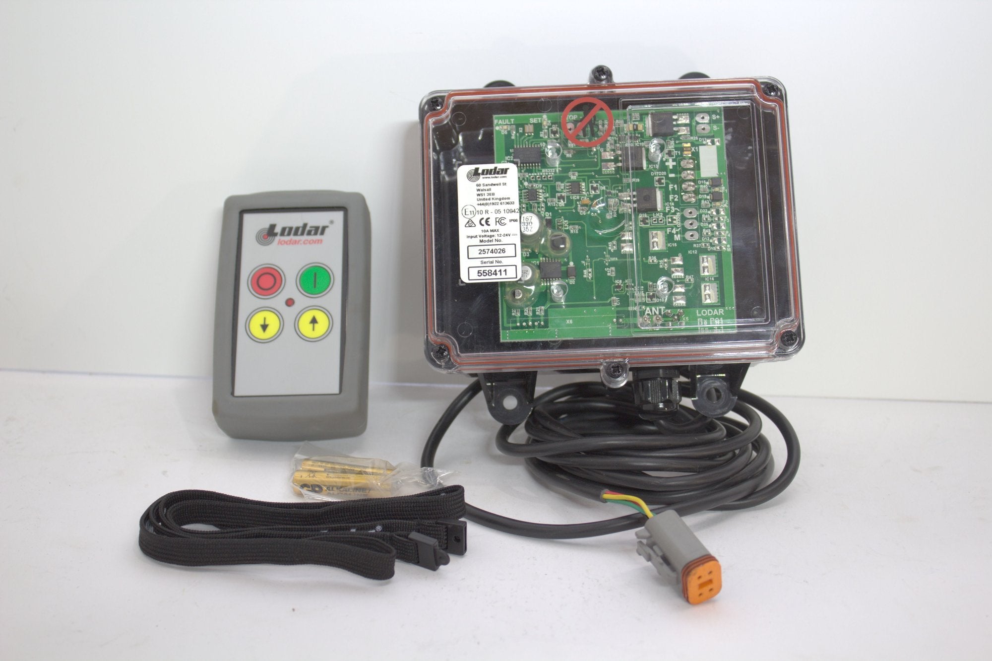 lodar remote- lodar system - wireless towing - towing