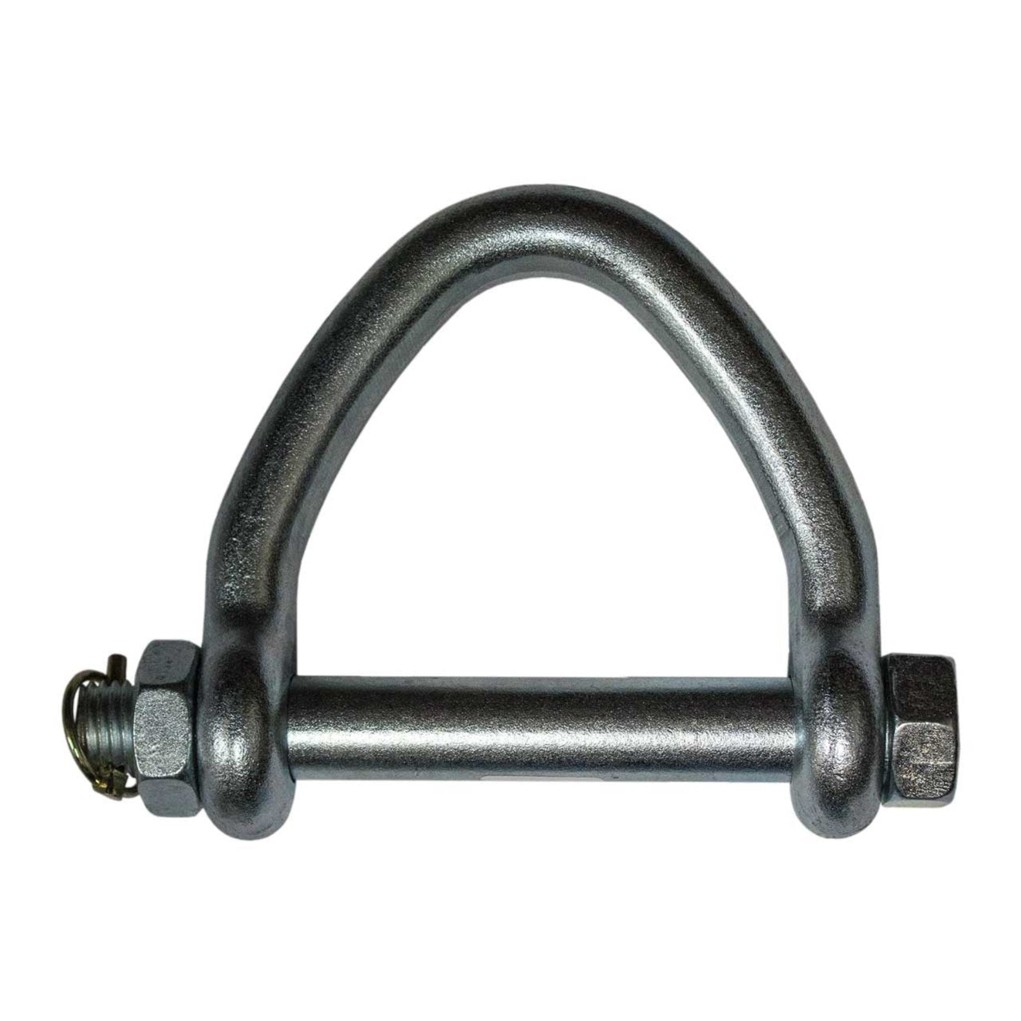 6 bolt web shackle for rigging and recovery