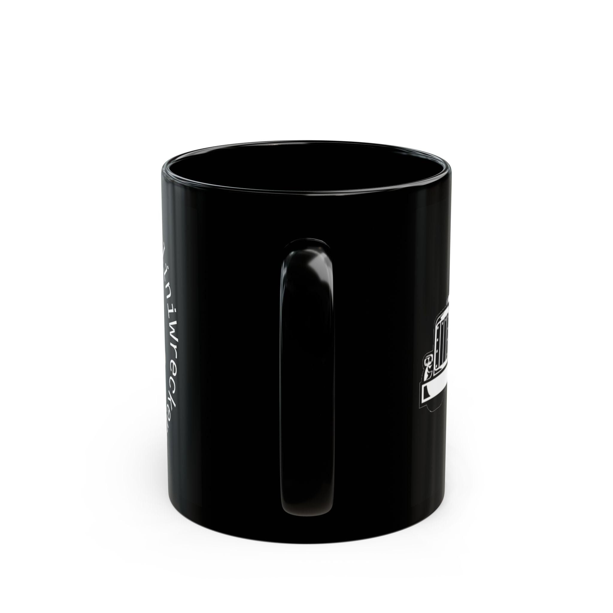 Battelini Black Mug - Classic Coffee Cup for Drivers, Perfect Gift for Holidays, Travel, and Work, 11oz or 15oz