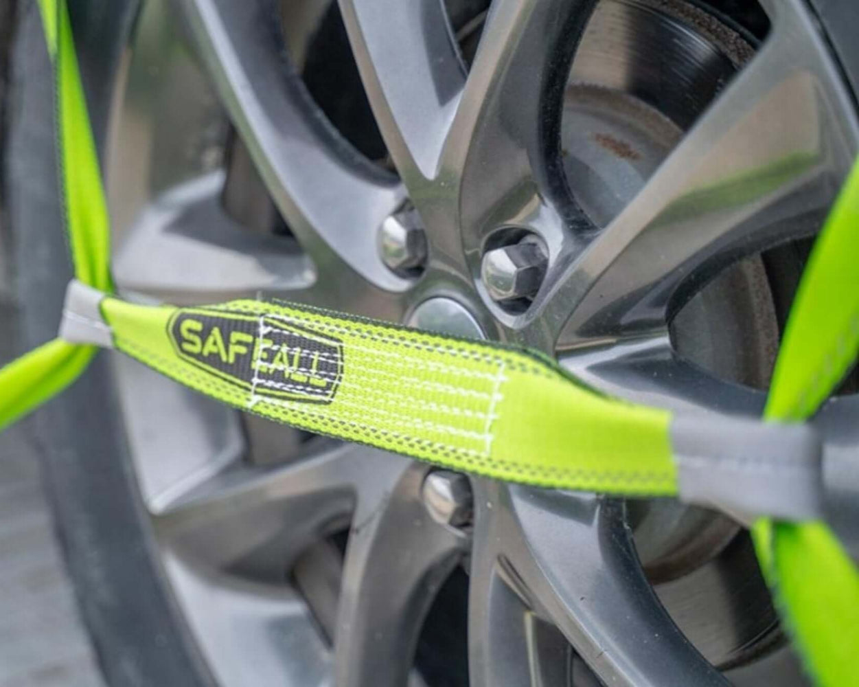 wheel strap tie down - tie down straps - dog bone strap - cargo control