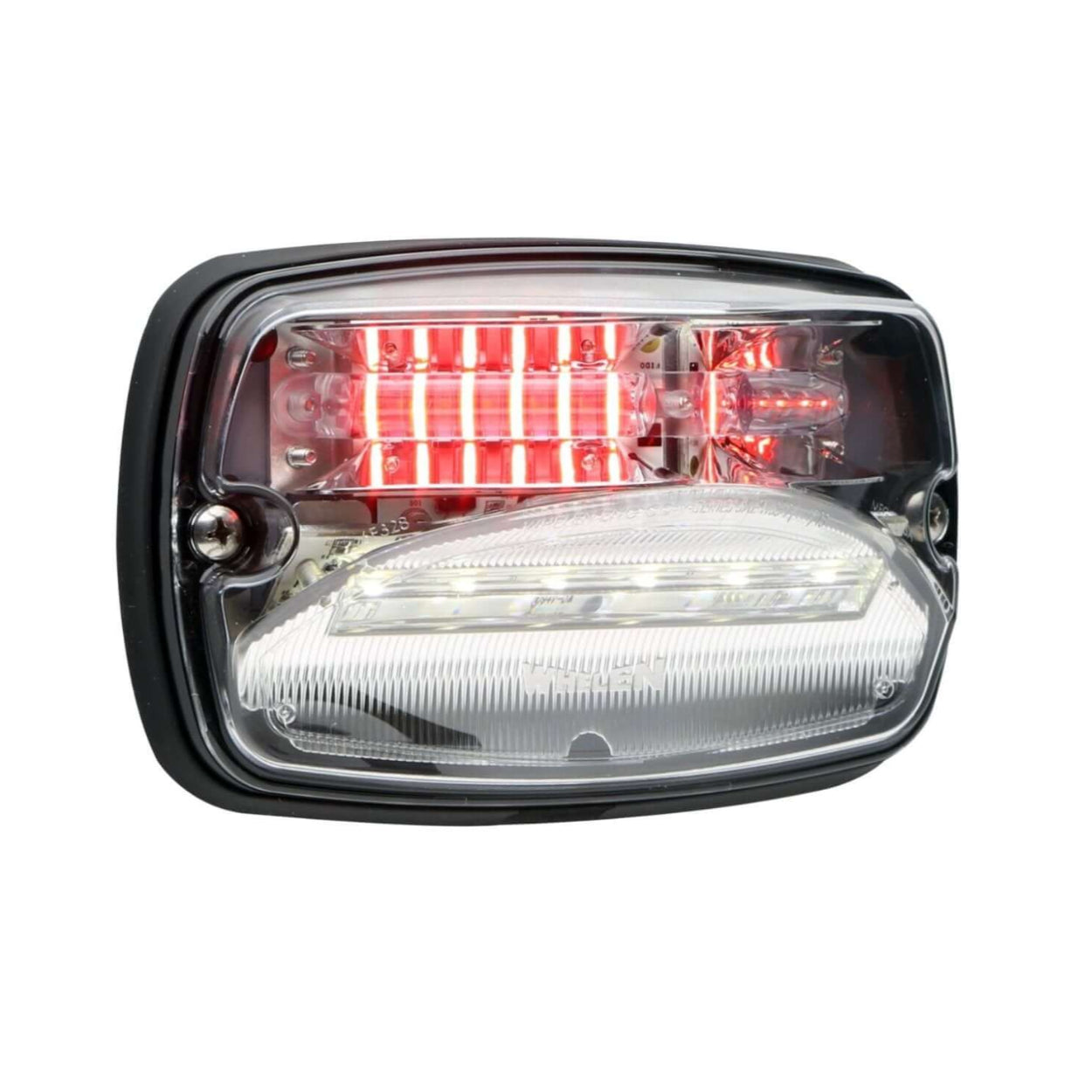 Whelen M4 V-Series red strobe/perimeter combination LED lighthead - #M4V2RC