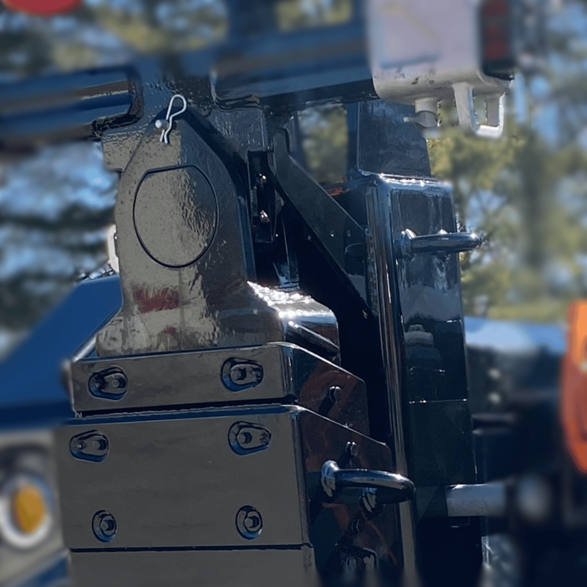 weldable anchor ring - axle lift - wrecker parts