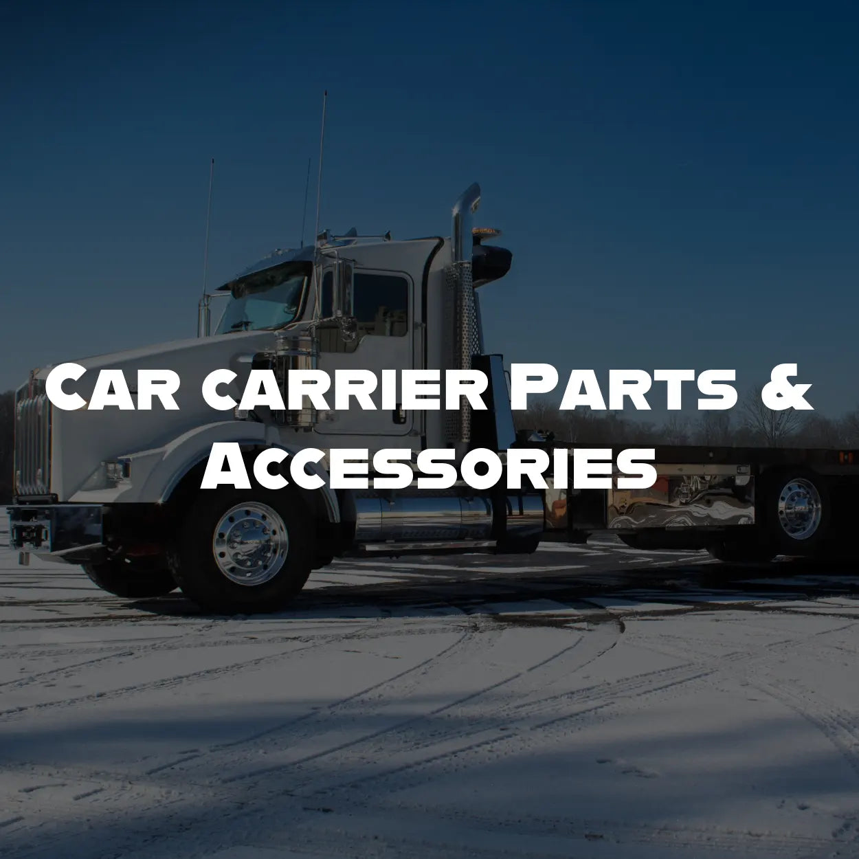 40tb NRC Car Carrier for sale with Stainless Steel Toolboxes and Towing Equipment installed