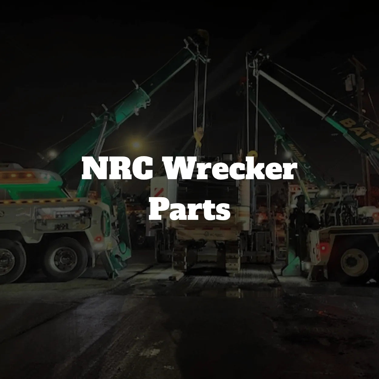 NRC wrecker and rotator parts and equipment