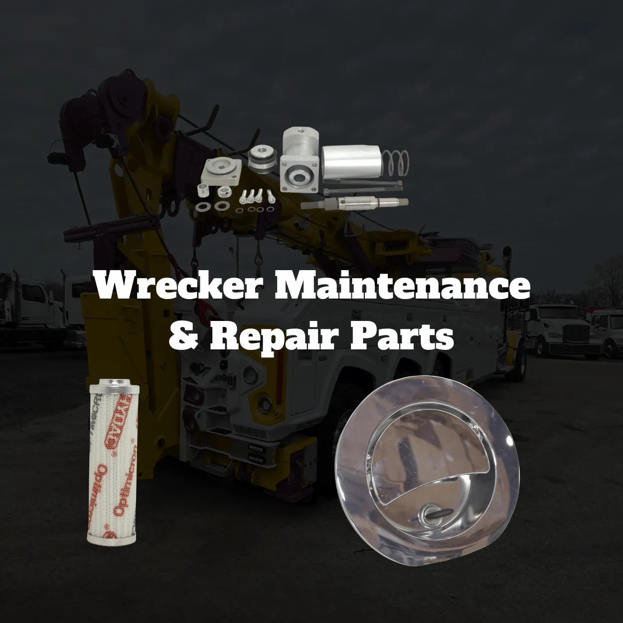 Maintenance and repair parts for NRC wreckers and rotators