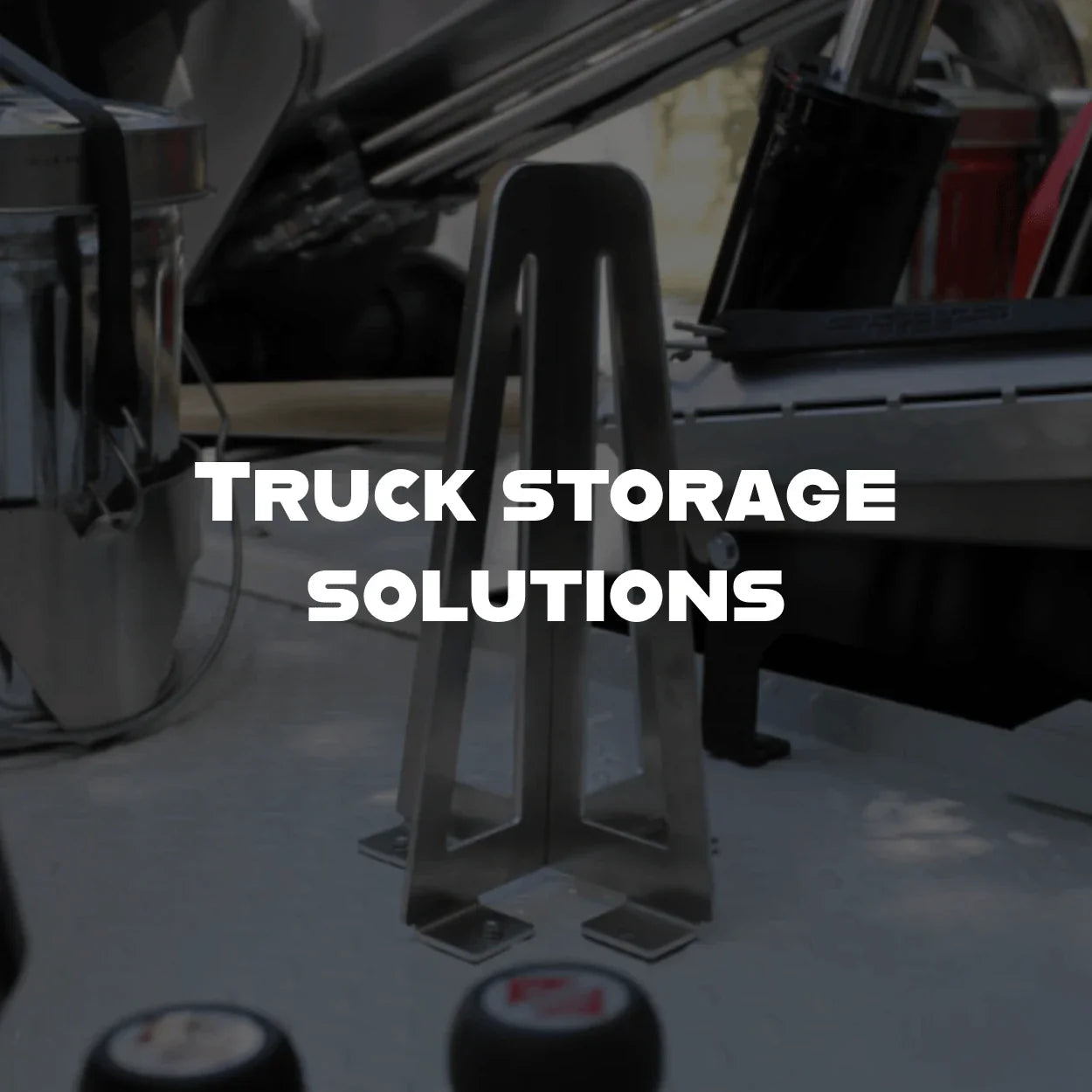 truck storage solutions for tow trucks - underbody toolboxes, cone holders, and other toolbox parts