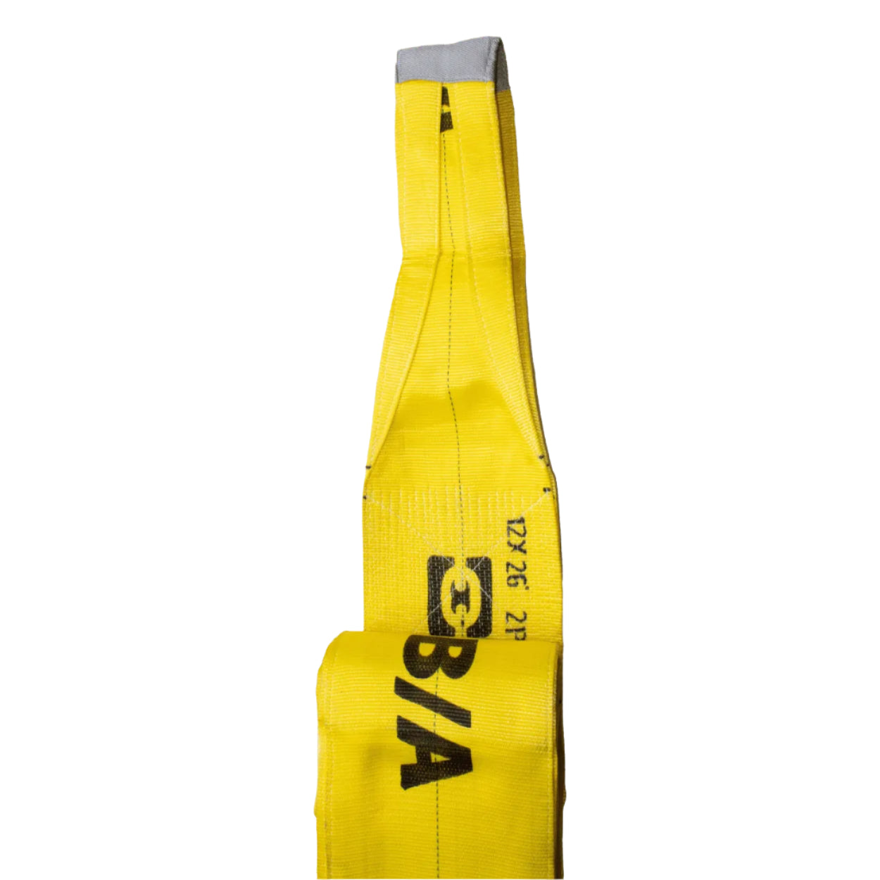 12" x 26' 2 ply recovery strap for rigging and recovery jobs. B/A Products Co.