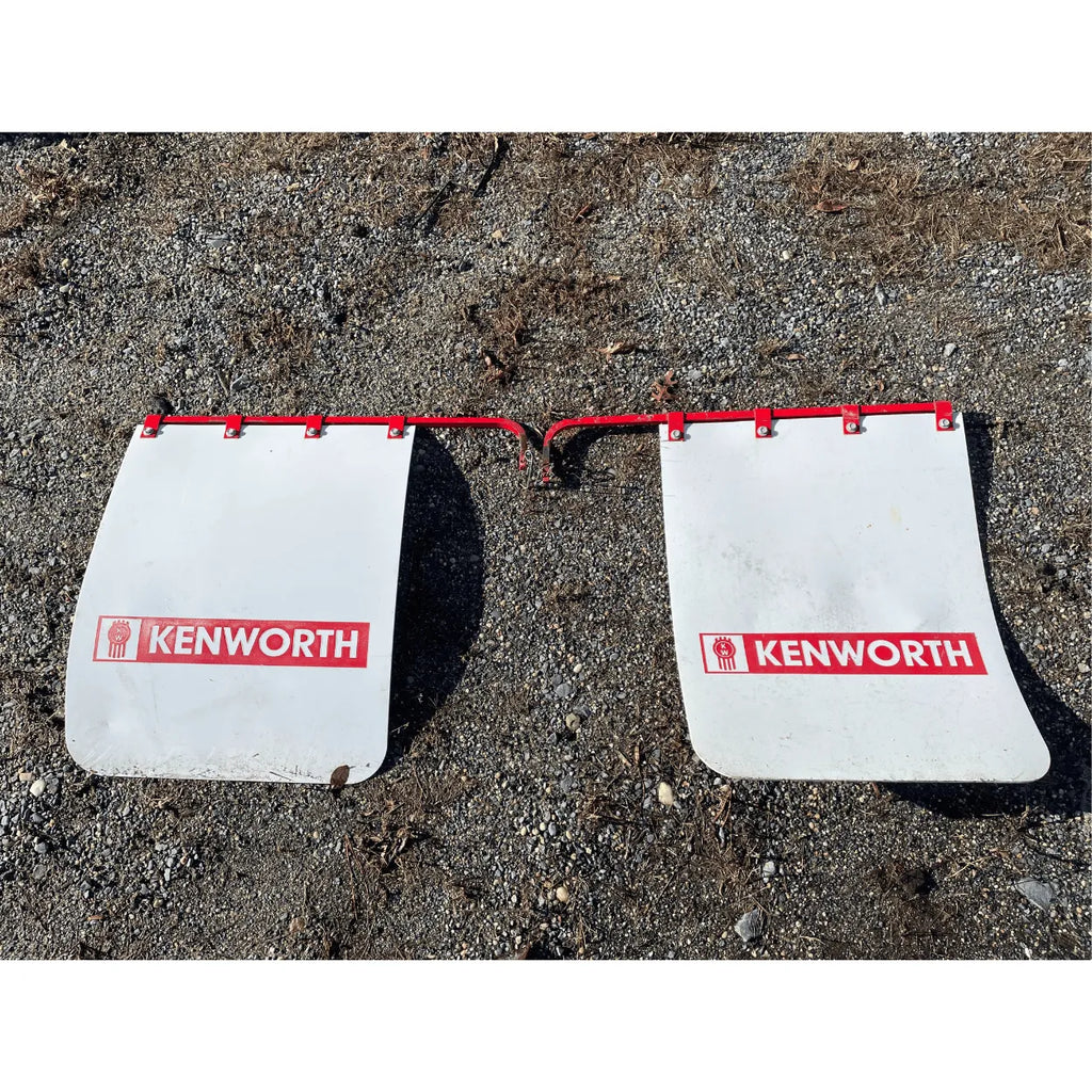 Kenworth Mudflaps with Temporary Brackets (Set)