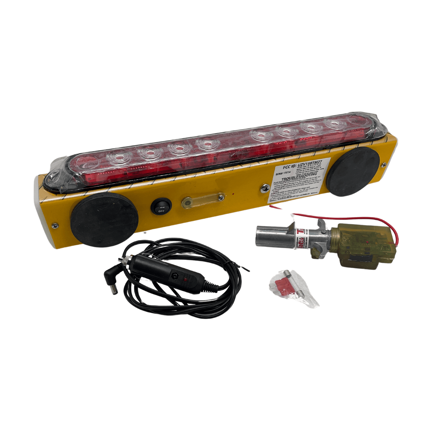 17" towmate towlight - wireless tow light - towing lights