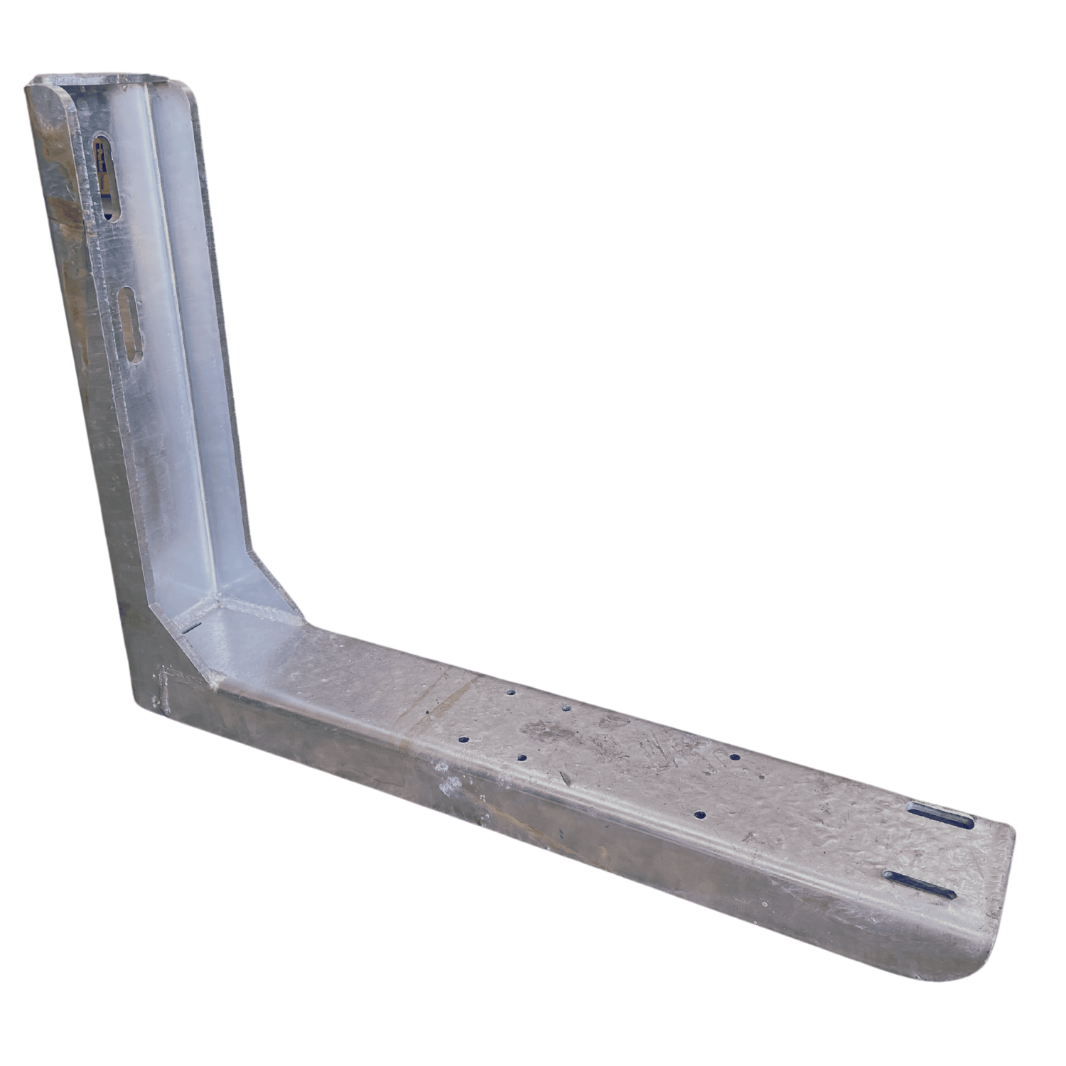 18.5" galvanized toolbox brackets for installing underbody truck toolboxes 