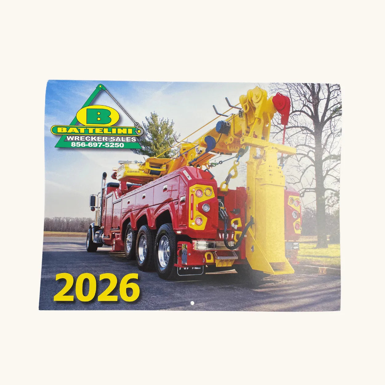 2026 battelini wrecker sales calendar