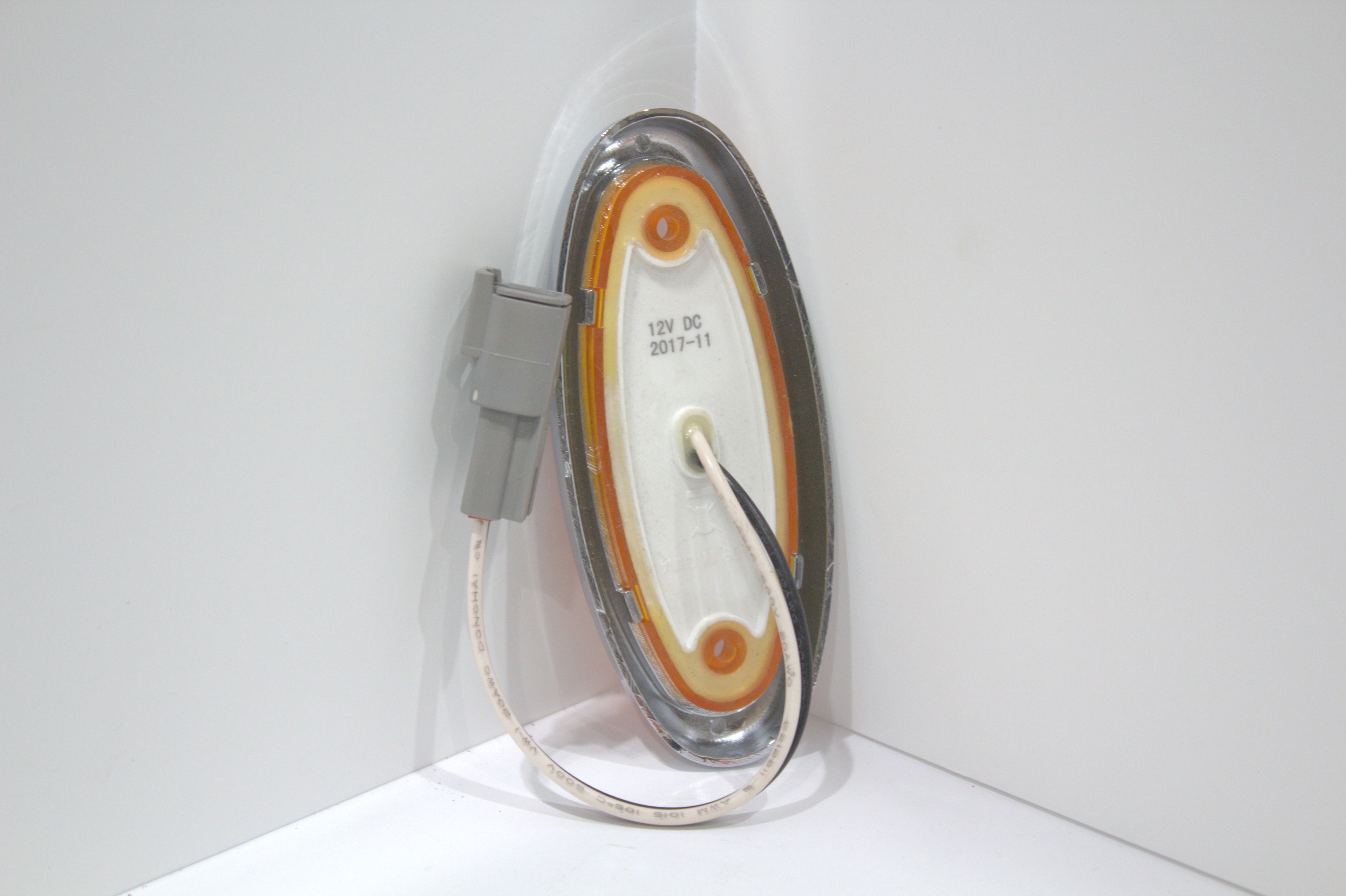 Amber Oval LED Light