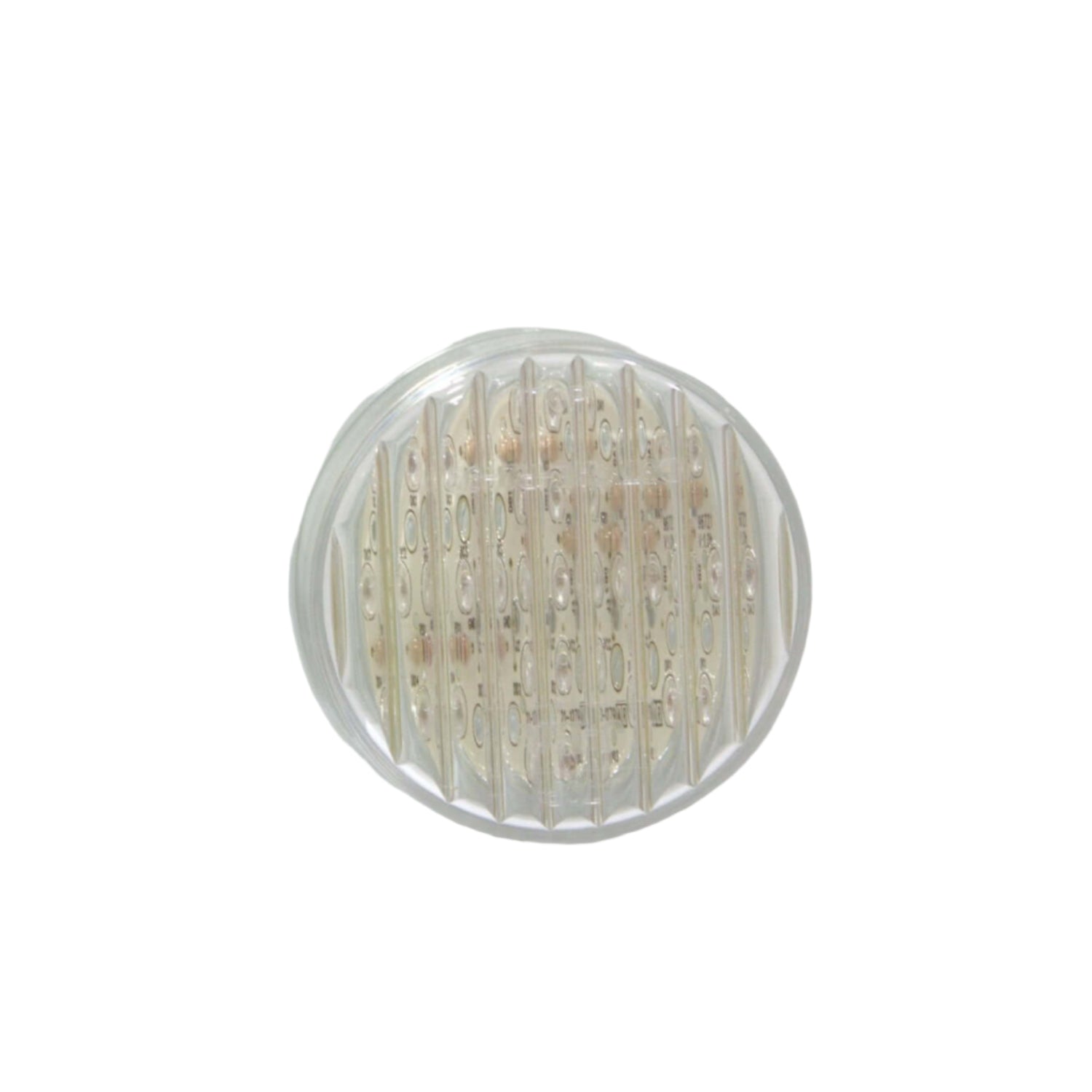 2 1/2" amber clearance marker light with clear lens for NRC carrier tow trucks