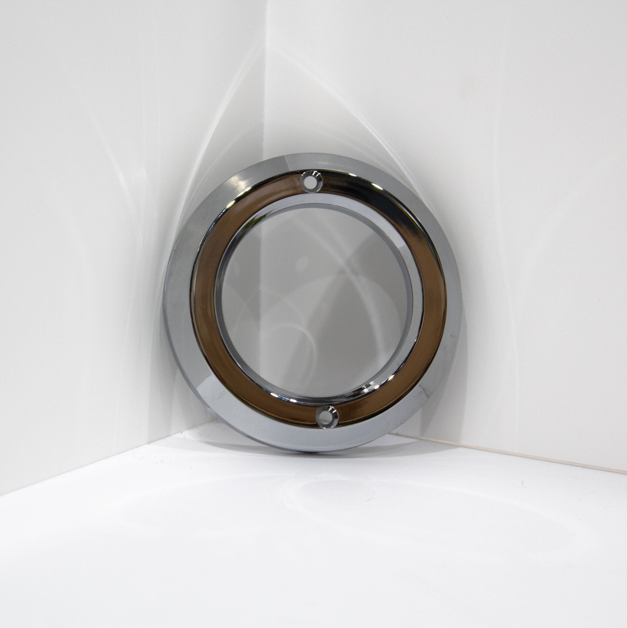 chrome bezel for 2" clearance marker lights