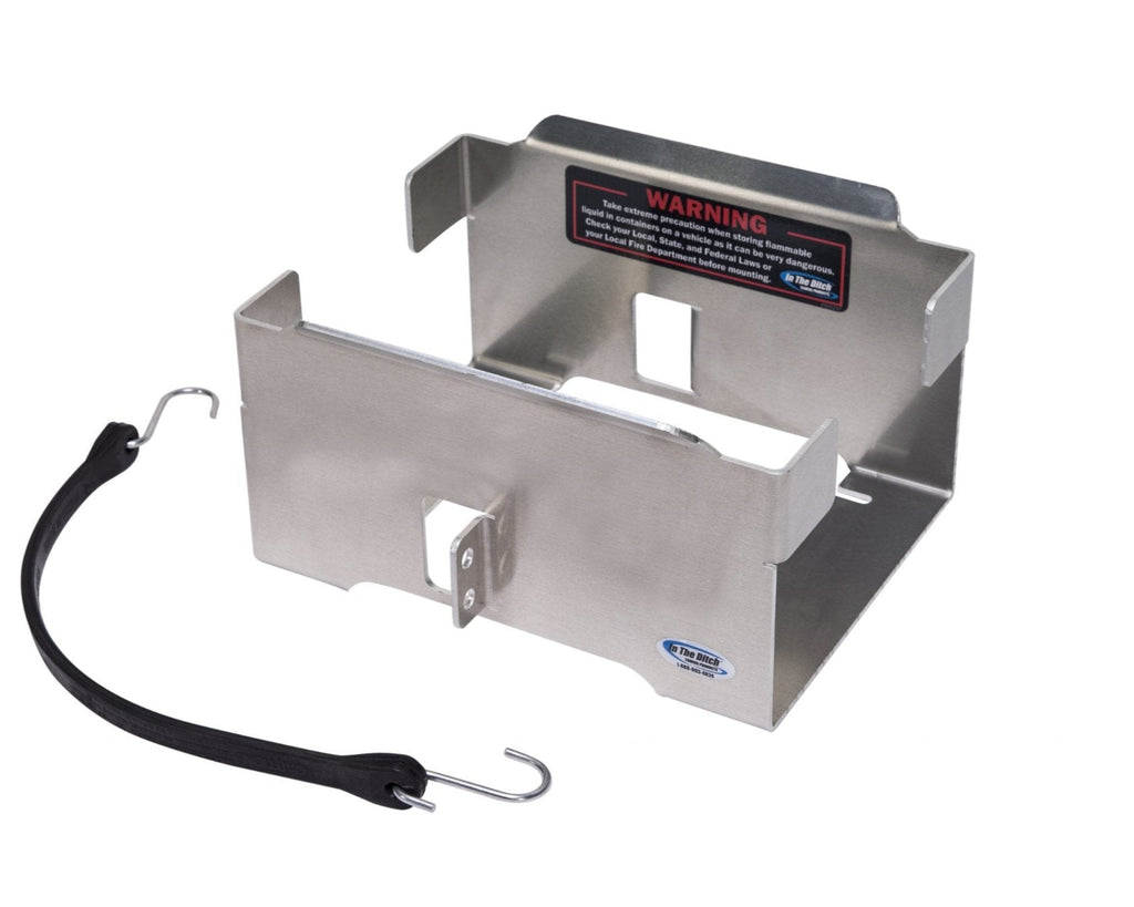 container mount - gas can holder - toolbox accessories - towing