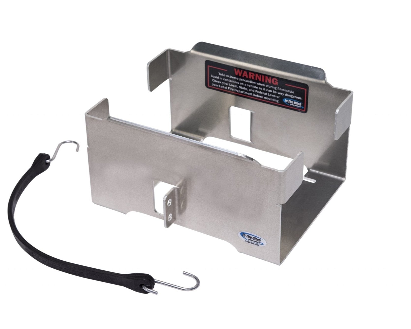 container mount - gas can holder - toolbox accessories - towing