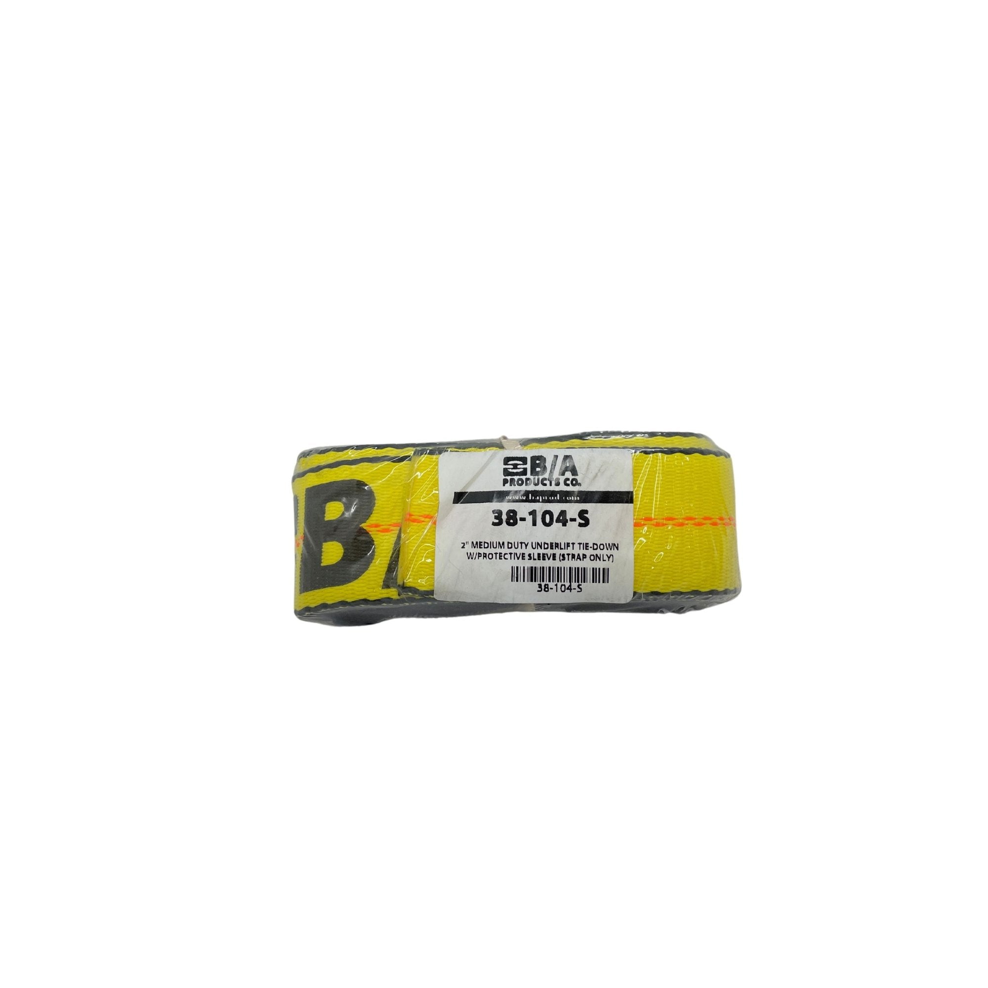 tie down strap - strap with protective sleeve - 2" tie down