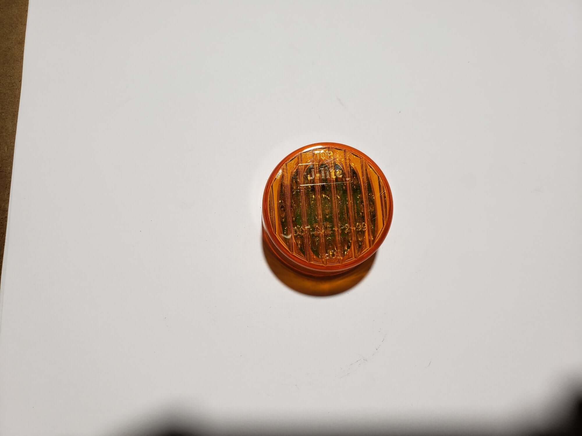 amber marker light - marker lights - LED lights - 2" light