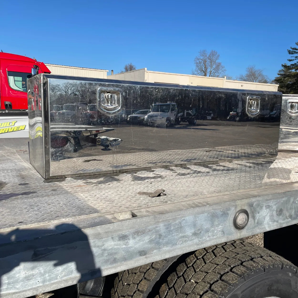 Used 18x18x60 Bawer Stainless Steel Tool Box