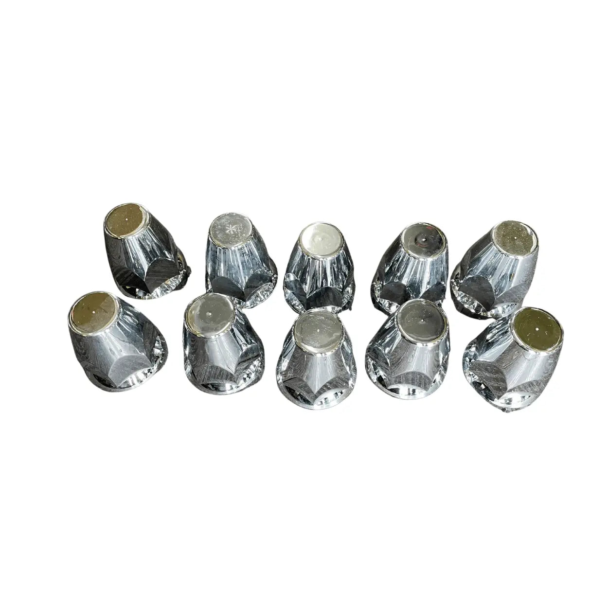 33mm chrome plastic threaded lug nut covers for semi trucks