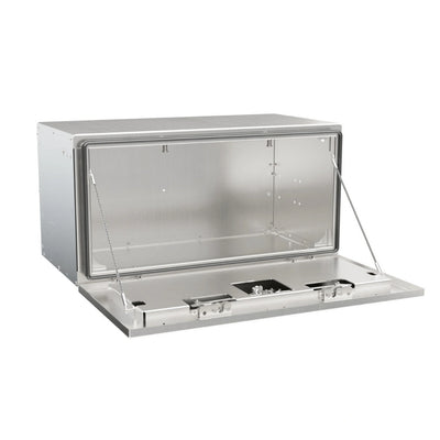Top-quality In the Ditch tow truck tool boxes: premium 36" aluminum underbody toolbox, durable, 400lbs-rated door as step