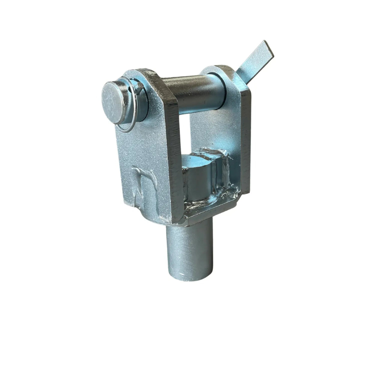 tow eye bus axle fork set with 3 in. width for vehicle recovery