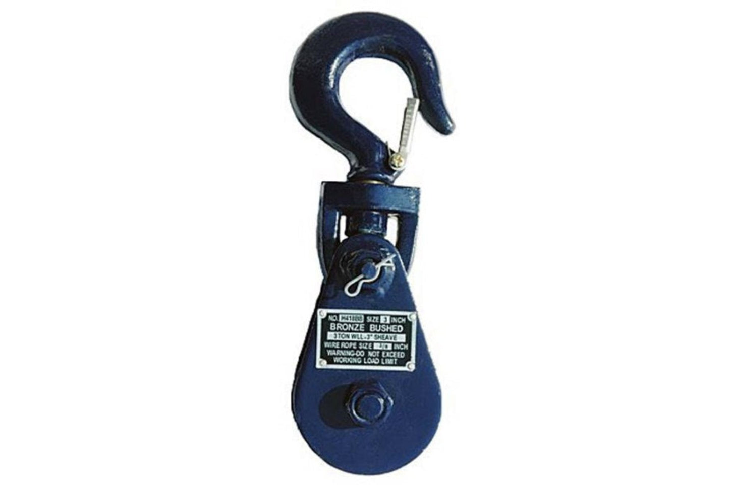 snatch block - swivel hook - rigging - 4000wll