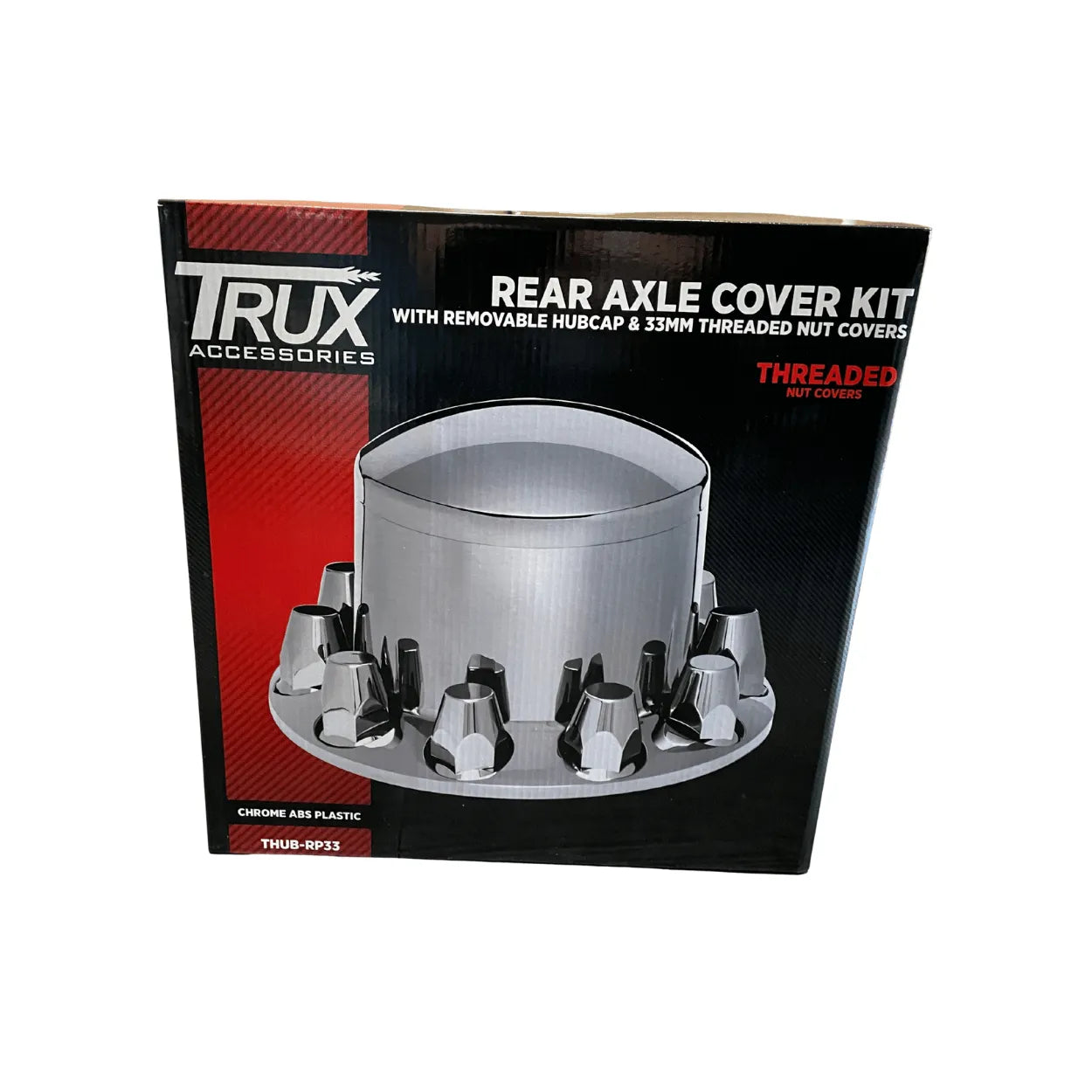 Thub-RP33 Chrome Rear Hub Covers