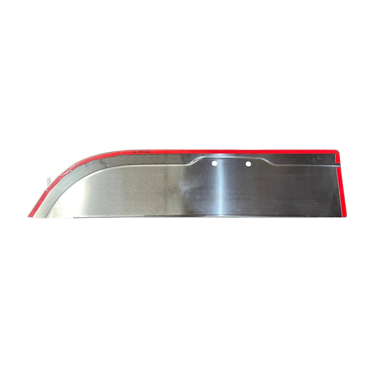 8" Window Chop Tops Visor for Kenworth T680/T880 | Sanded
