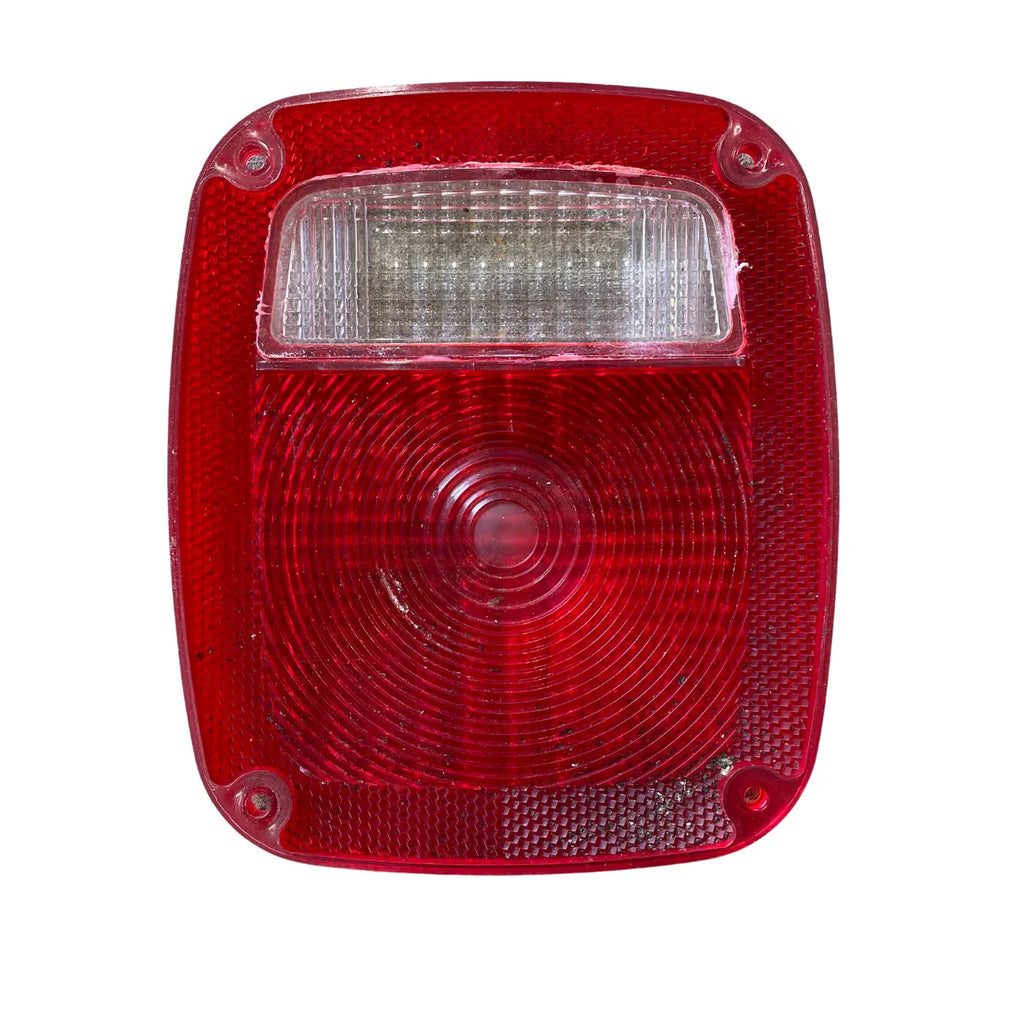 Grote 91302 Replacement Tail Light Lens – Red, Square Box Lamp