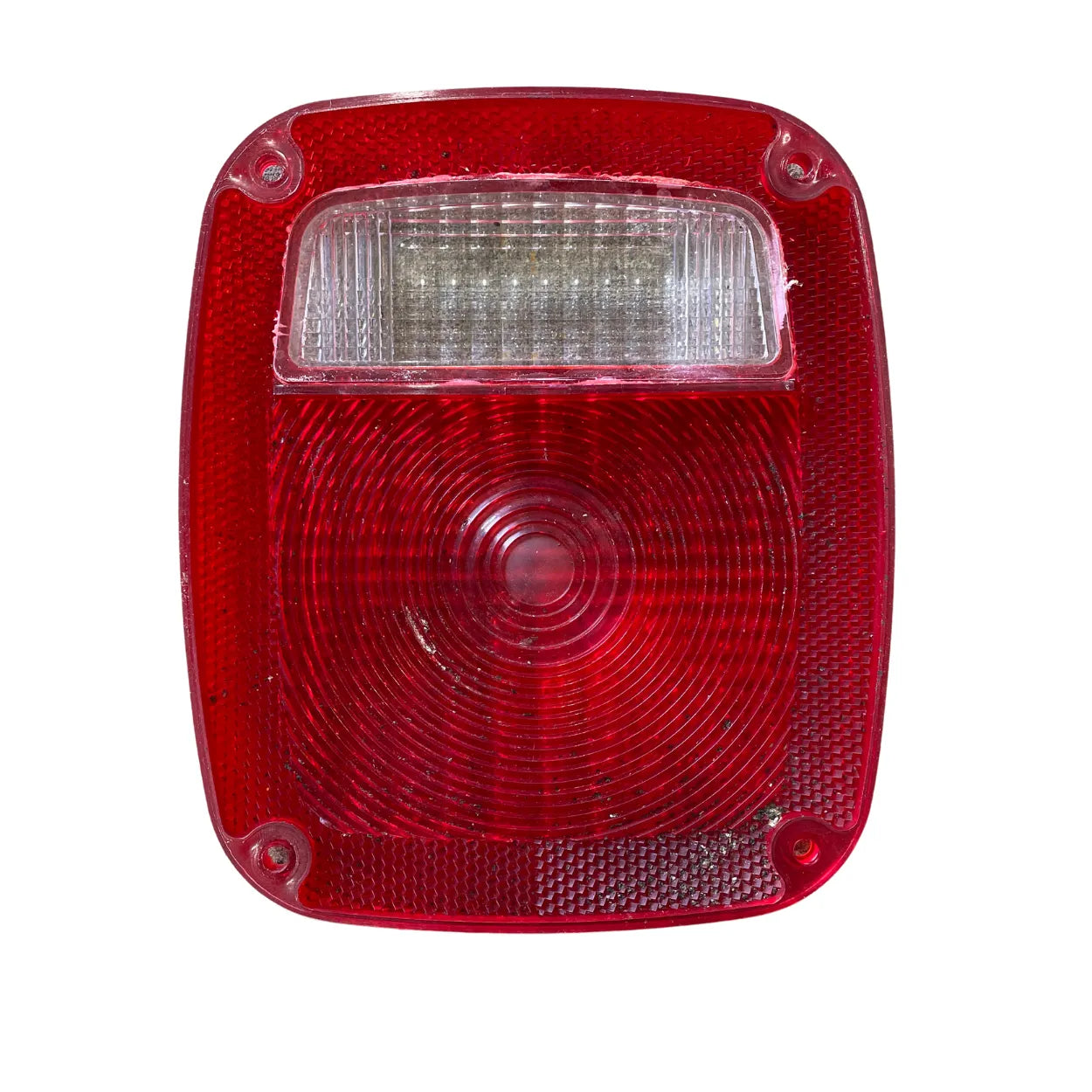 Grote 91302 Replacement Tail Light Lens – Red, Square Box Lamp