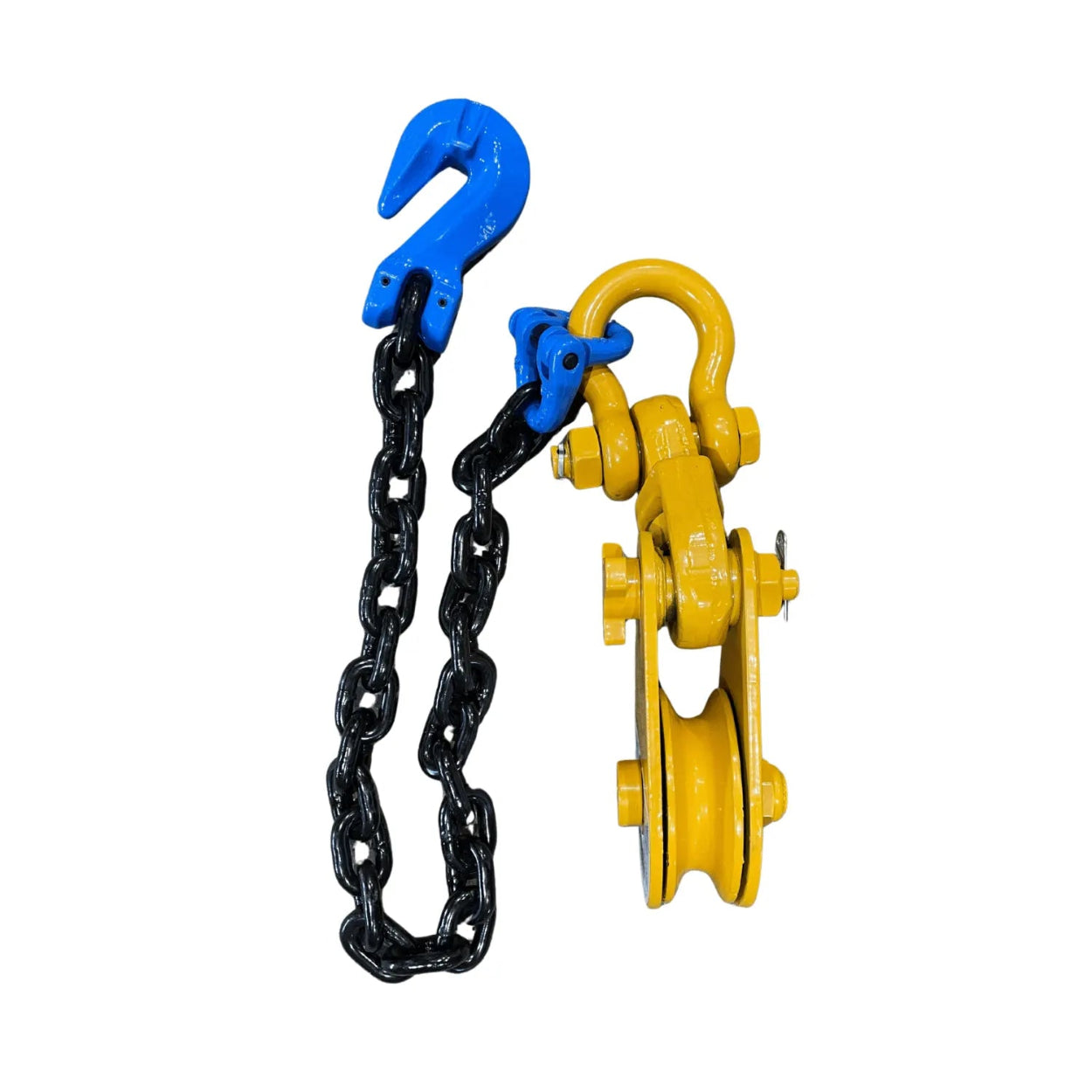 4 Inch 4 Ton Snatch Block with Chain and Grab Hook - SA-SB4T4SC