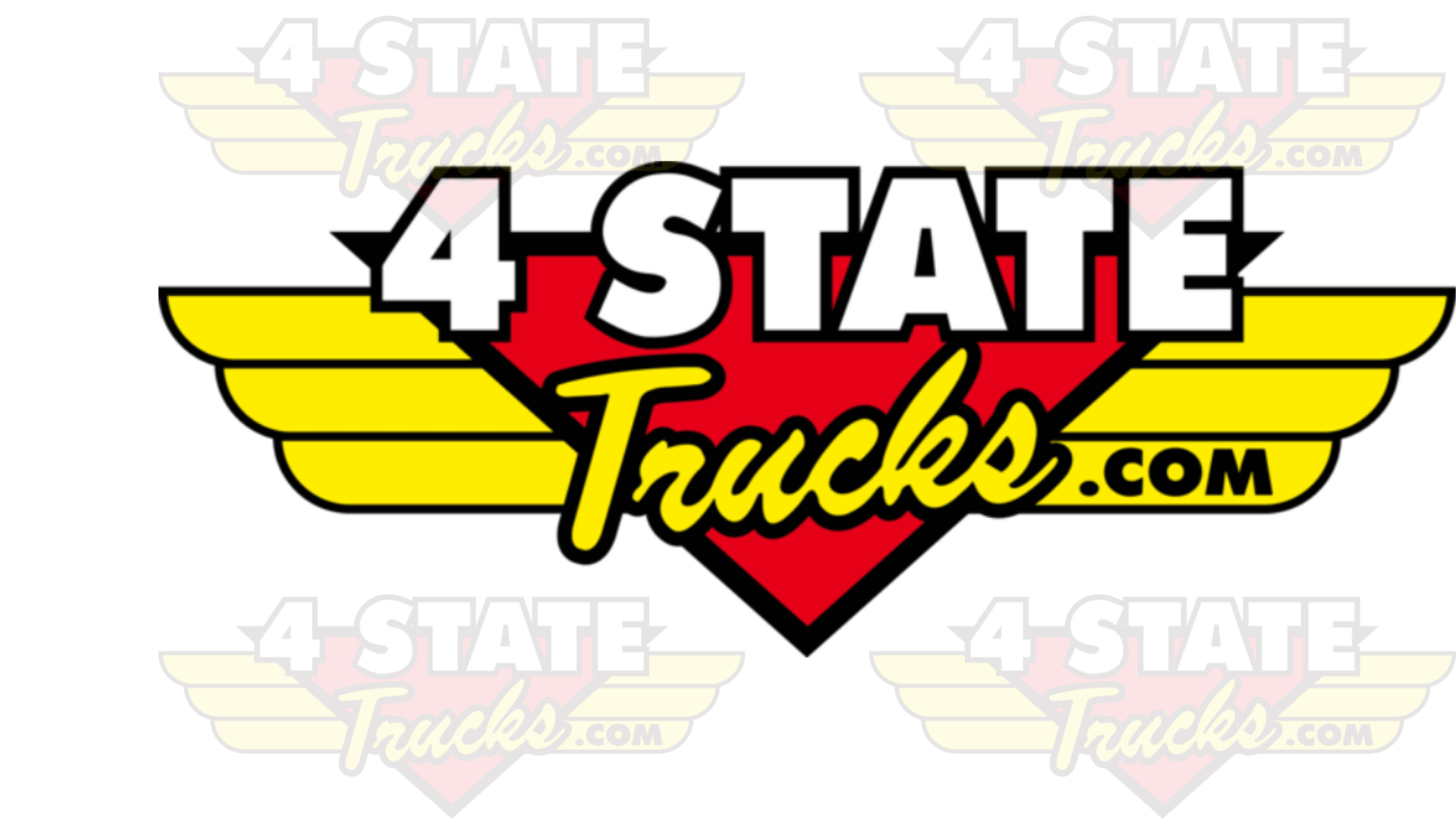4 State Trucks logo with red and yellow design on a white background