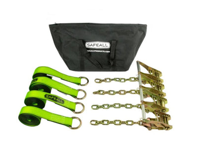 4 point tie down kit with D-rings - tie downs - cargo control