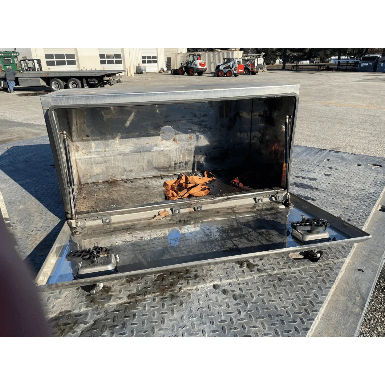 Used 18x18x36 Bawer Stainless Steel Tool Box