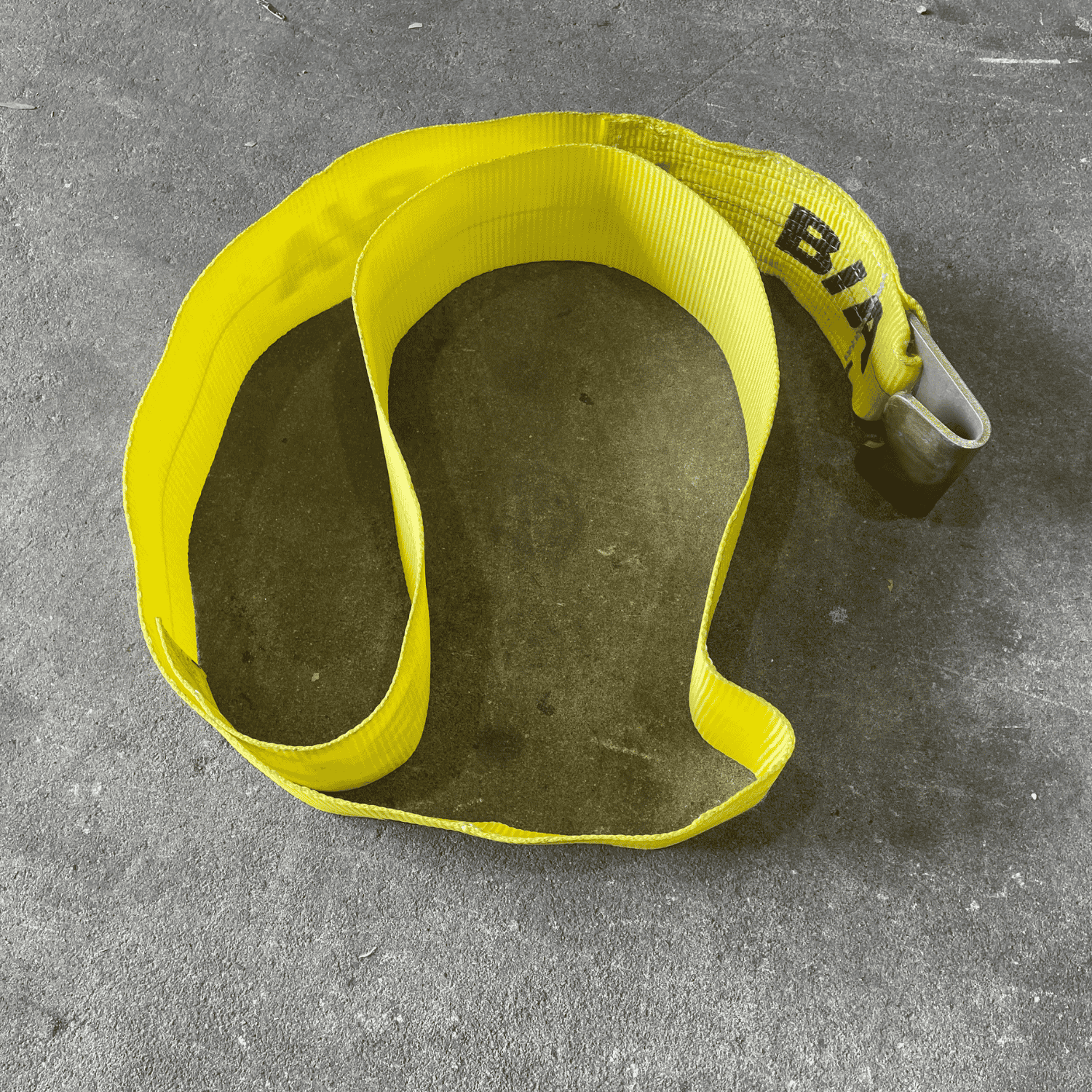 80" strap with flat hook 
