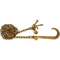 G-70 Tow Chain - 5/16" Chain With 15" J Hook - Grab, R, T and Mini J Hook on Other End - 32034