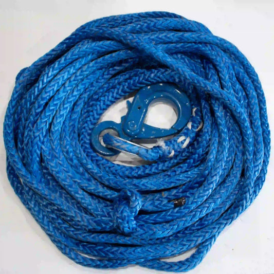 5/8" x 75' synthetic winch line made for rigging and recovery jobs. Usually installed on car carriers with sidepullers and heavy duty wreckers.