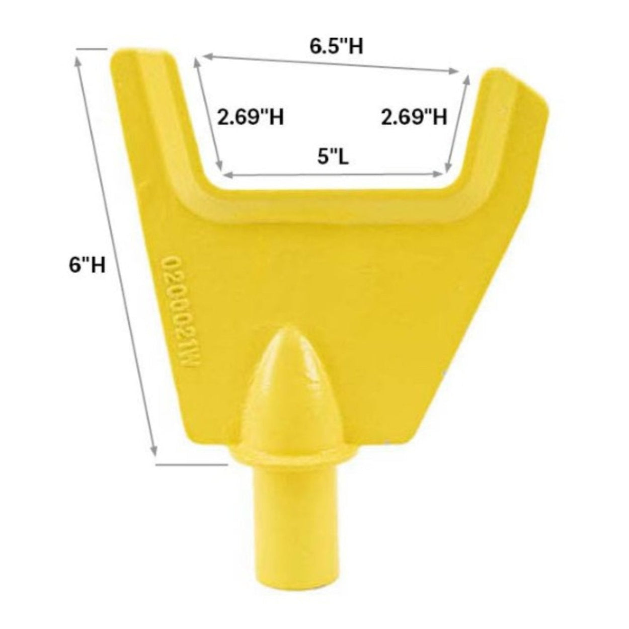 medium axle fork - axle forks - towing forks - towing equipment