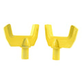 5 inch short axle fork set - axle forks - towing forks - receiver forks