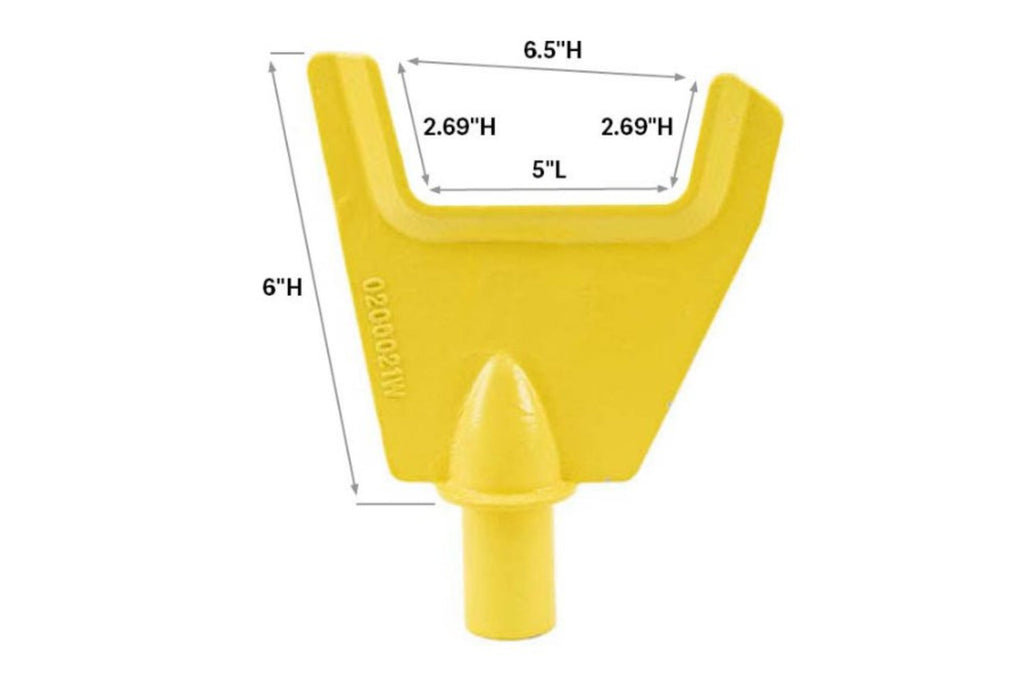 Miller medium axle fork - miller forks - towing forks - towing equipment