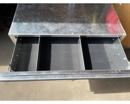 the top drawer of a 5 drawer wrecker tunnel box toolbox