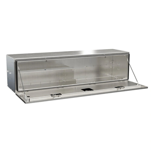 Top-quality In the Ditch tow truck tool boxes: premium 60" aluminum underbody toolbox, durable, 400lbs-rated door as step