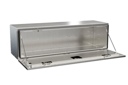 Top-quality In the Ditch tow truck tool boxes: premium 60" aluminum underbody toolbox, durable, 400lbs-rated door as step