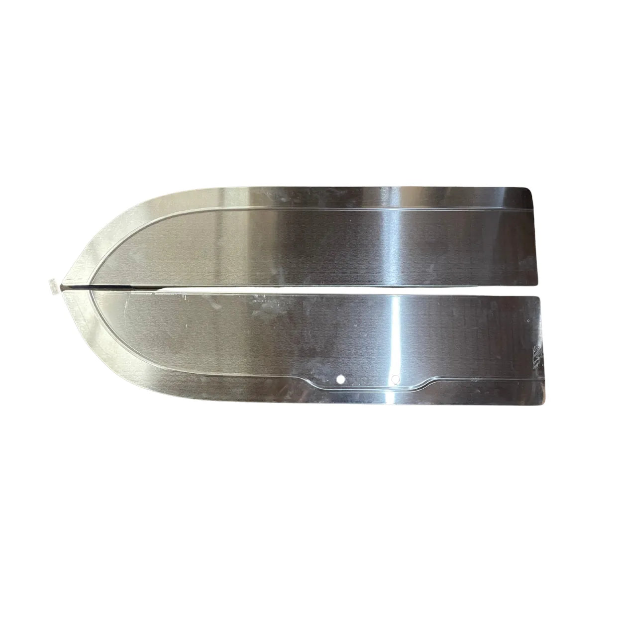 8" Window Chop Tops Visor for Kenworth T680/T880 | Sanded