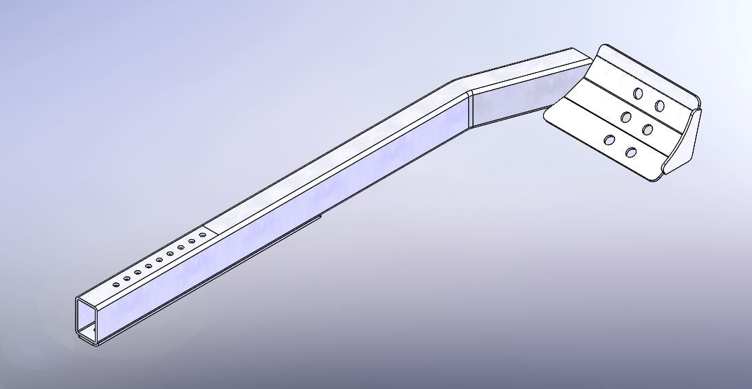 wheel lift spoon - right side - 30tb & 40tb