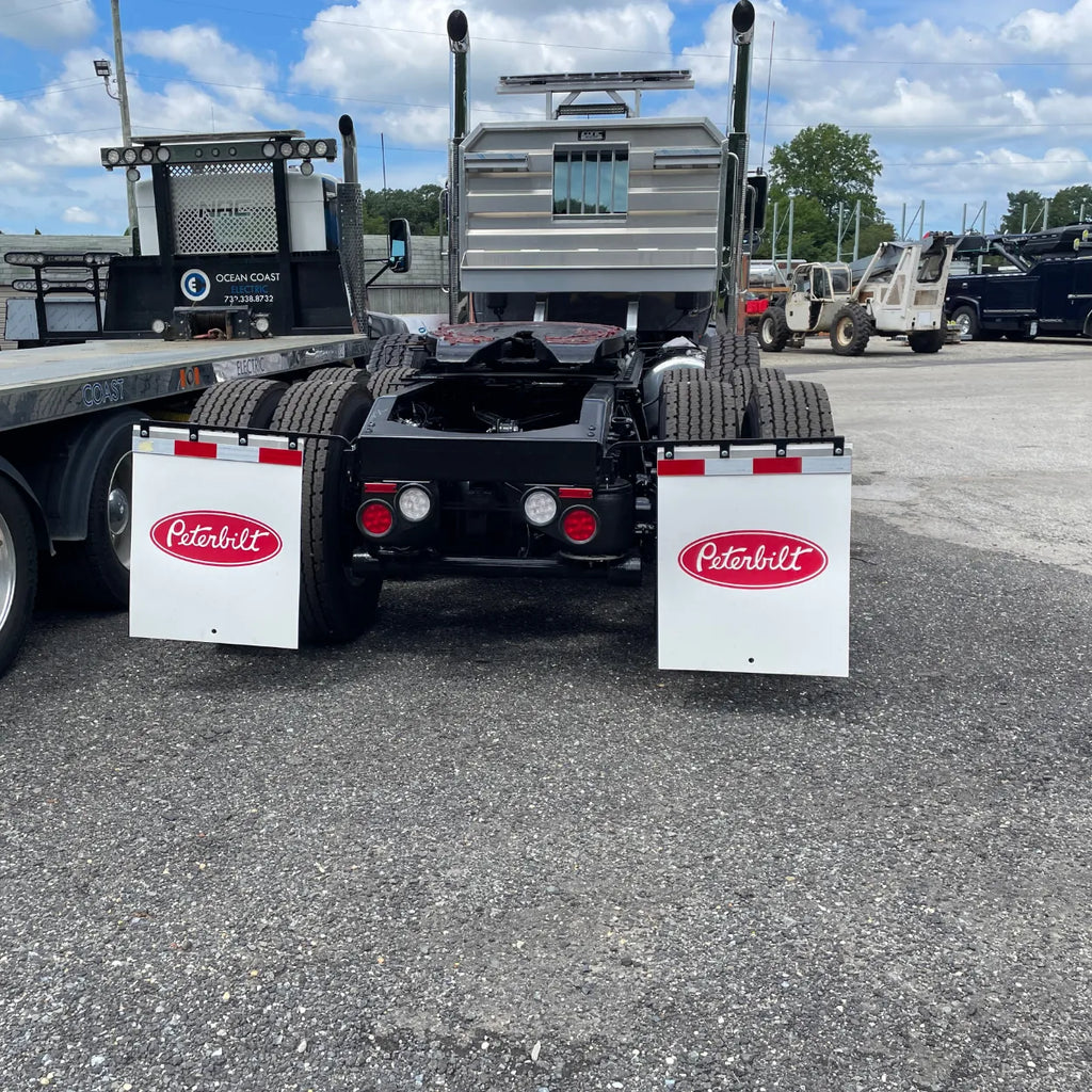 Kenworth Mudflaps with Temporary Brackets (Set)