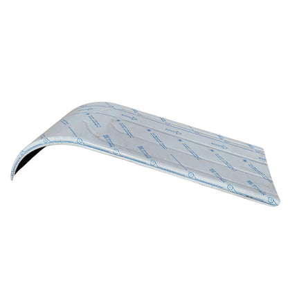 metchro 80-inch stainless steel rear half fender for semi truck and Quickswaps