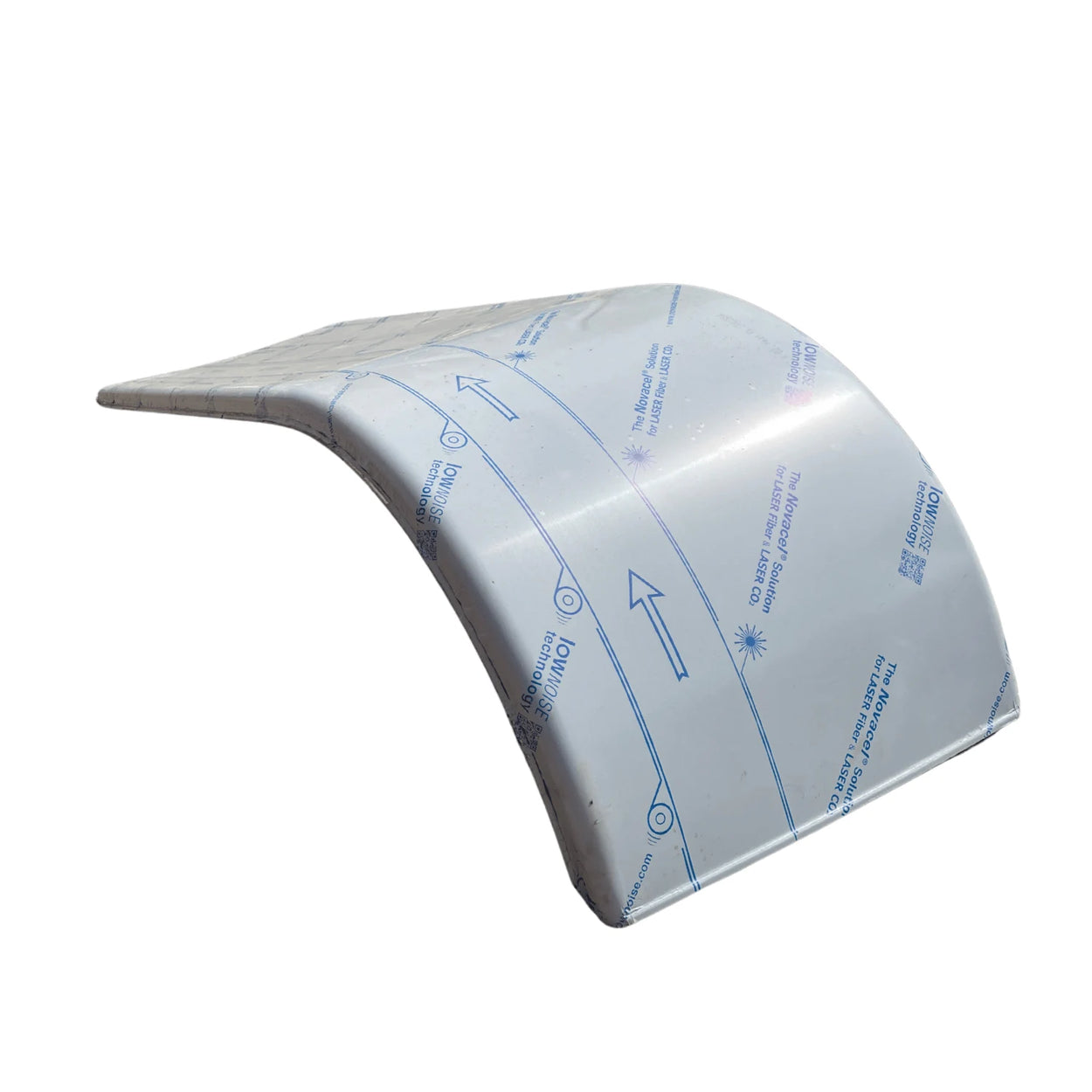 metchro 80-inch stainless steel rear half fender for semi truck and Quickswaps
